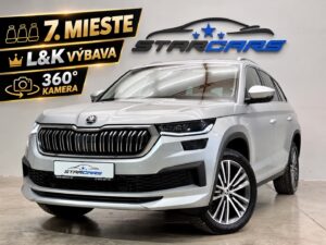 Škoda Kodiaq 2.0 TDI 147 kW  200PS DSG 4×4 L&K | 7 MIESTNE | 360° KAMERA | CANTON | ZÁRUKA |