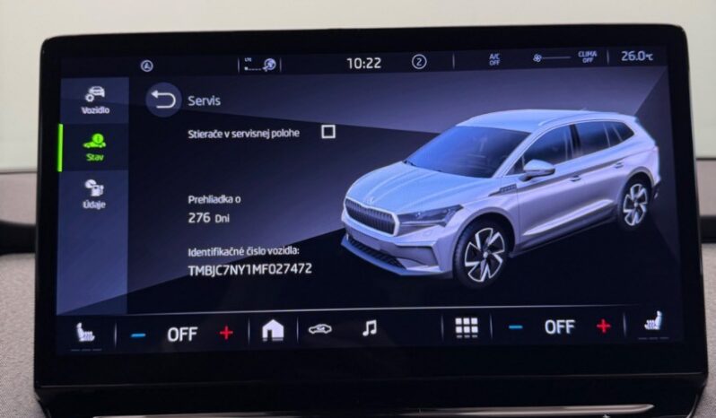 Škoda Enyaq iV 80 LOFT 150 kW • TEPELNÉ ČERPADLO • ŤAŽNÉ • 21″ BETRIA • MATRIX LED • KAMERA full